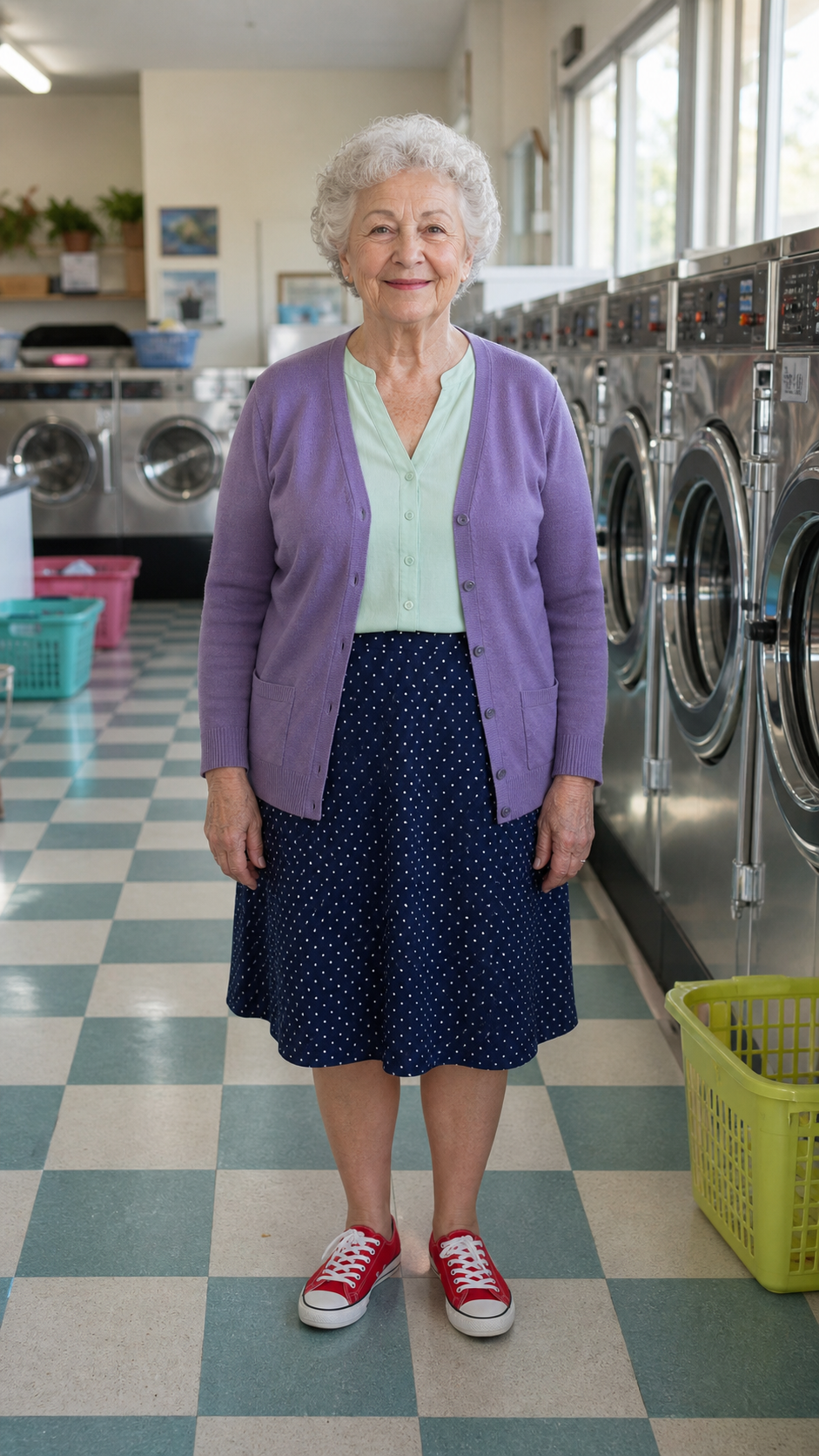 Original standing grandmother photo