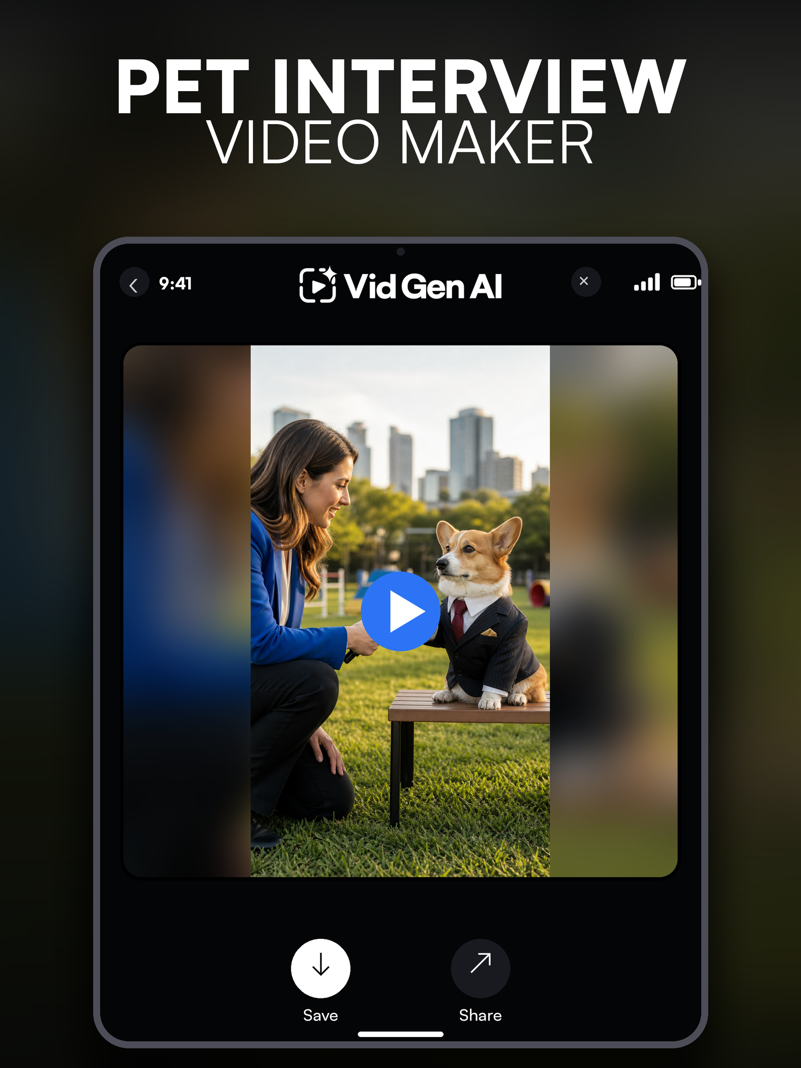 Pet Interview Video Maker